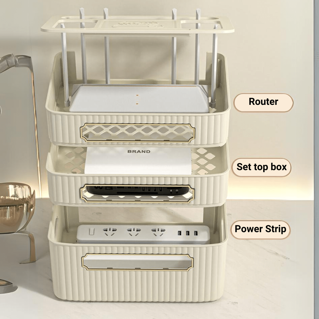 Multifunctional Router Storage Box