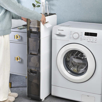 Slim-Fit Multi-Functional Storage Cabinet