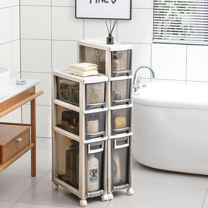 Space Saving Slim Organizer with Drawers