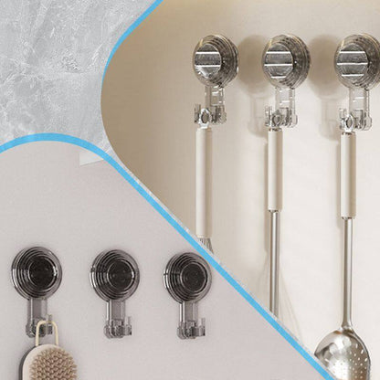 10PCS Heavy-duty suction cup hook with 5 kg capacity
