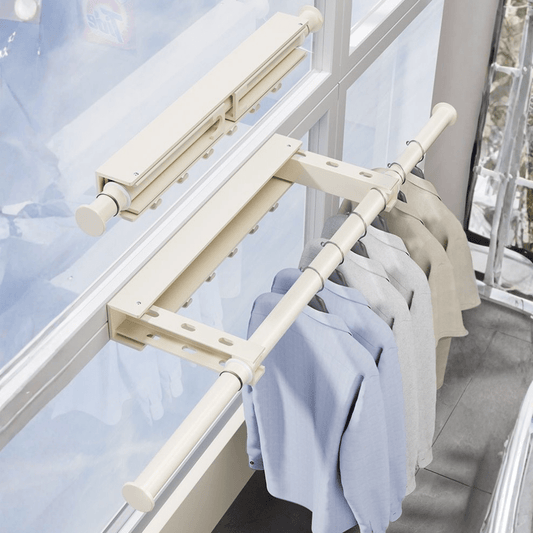 Luxury Telescopic Wall-Mounted Folding Clothes Drying Rack