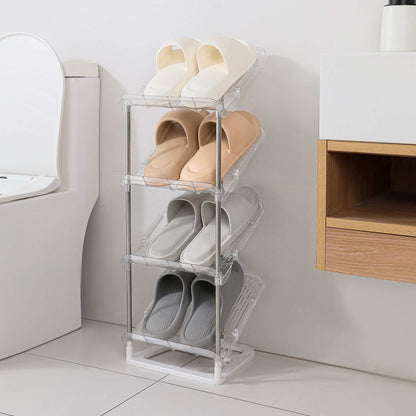 Multi-layer Stackable Steel Shoe Stand