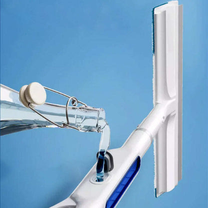 Double-sided spray expansion window cleaner