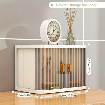 Versatile Transparent Folding Storage Shelf