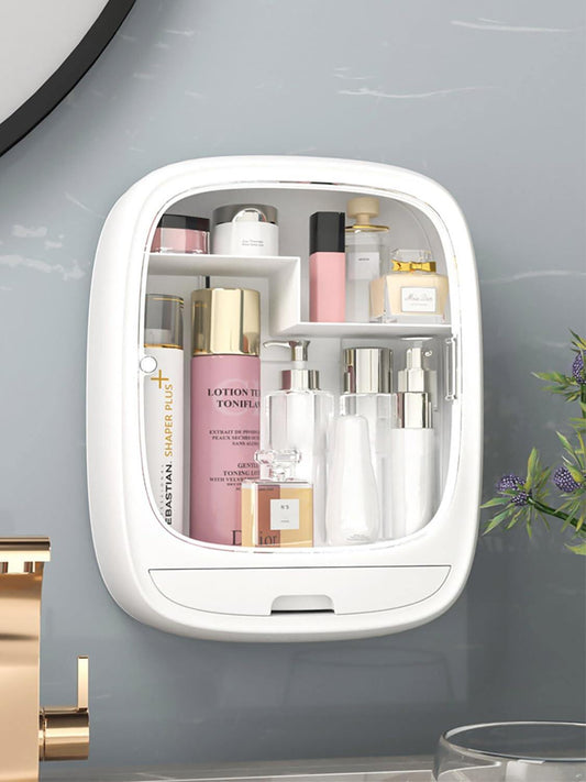 Multipurpose Wall Mounted Cosmetic Storage Box (34cm)