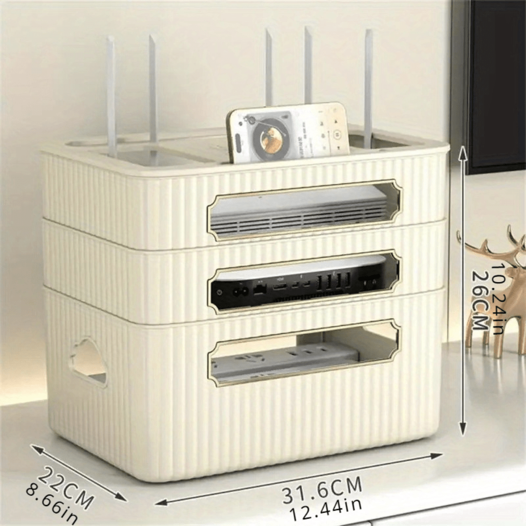 Multifunctional Router Storage Box