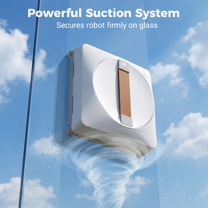 Automatic Window Cleaner with Dual Spray Spots? Streaks? Let this smart robot handle the shine!