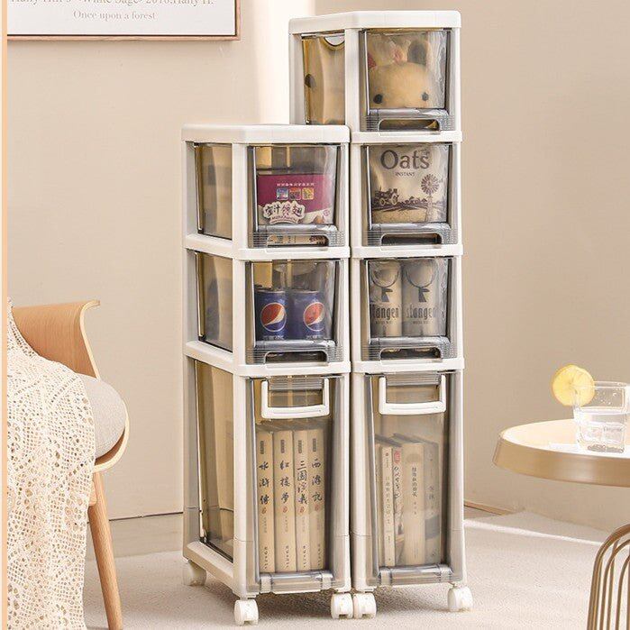 Space Saving Slim Organizer with Drawers