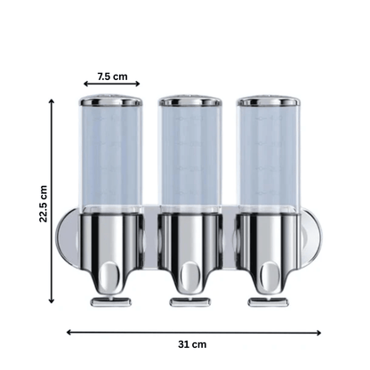 Wall-Mounted Soap Dispenser Set