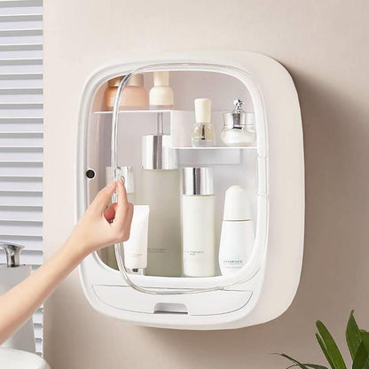 Multipurpose Wall Mounted Cosmetic Storage Box (34cm)