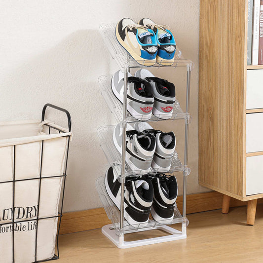 Multi-layer Stackable Steel Shoe Stand