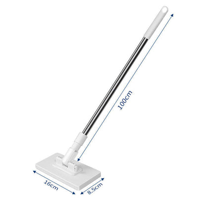 Disposable Dust Mop with 4 Reusable Cloths